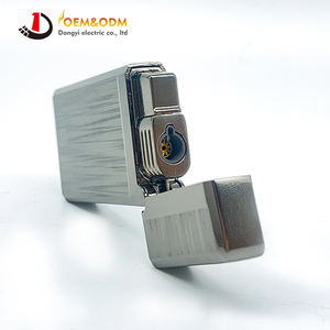 Encendedor de metal a gas personalizado, encendedor en forma de corazón, diferentes estilos de Encendedores Feuerzeug, encendedor de cigarrillos - Product Image 2