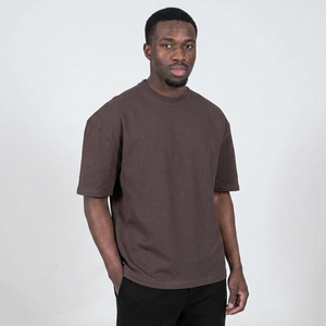 Camisetas Oversize de Algodón 100% para Hombre al por Mayor, Ajuste Holgado, Calidad Premium, Lisas o Estampadas - Product Image 1