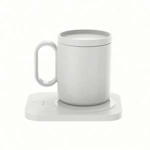 Chauffe-tasse intelligent USB en céramique à commande tactile, coussin chauffant avec contrôle de température, logo personnalisé, 350 ml, écologique, cadeau d'affaires - Grande Vente - Product Image 4