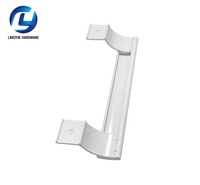 Manija de aleación de aluminio para puerta corredera de balcón y manija pequeña gruesa montada en superficie