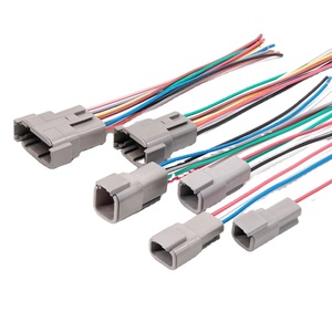 डीटीएम मोटर मोटर वाहन कनेक्टर डीटीएम 2 पी-12 पिन वाटरप्रूफ पुरुष प्लग 15 सेमी वायर हार्नेस - Product Image 3