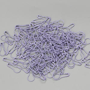 Pin en forma de calabaza de color hierro, hebilla en forma de U en forma de pera, aguja de ganchillo, pasador de seguridad de seguro para etiquetas colgantes - Product Image 5