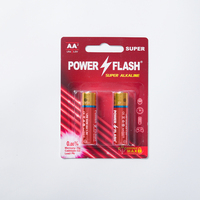 Baterai Alkaline Super LR6 Murah Grosir 1.5v 2800mAh AA untuk Perkakas Listrik & Remote Control Garansi 7 Tahun Layanan OEM