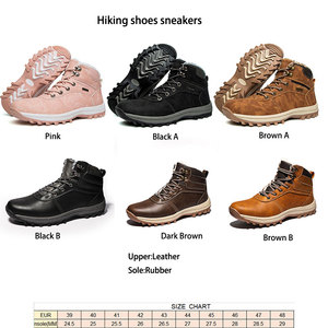 Hot Selling <strong>Men's</strong> Warm <strong>Shoes</strong> Waterproof Snow Leather Boots Lamb Wool Lined For <strong>Men</strong> - Product Image 2