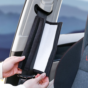 Almohadillas de poliéster suaves para cinturones de seguridad de coche con diseño de dibujos animados para mayor comodidad y protección. - Product Image 4