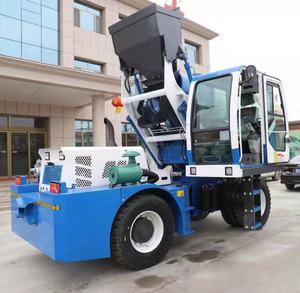 Camion malaxeur à béton autochargeur CAPAI KPM4.2 4.2 M3, moteur et pompe contrôlés par PLC, haute efficacité, origine Henan - Product Image 5