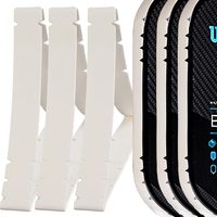 Personnalisable En Gros 3 Pièces Pickleball Paddle Accessoires Noir Vert Blanc Bord Garde Protection Bande Autocollants