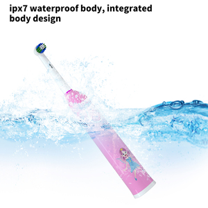 <span class=keywords><strong>Cepillo</strong></span> de Dientes Eléctrico Rotatorio Recargable para Niños, IPX7, 3 Modos de Limpieza, Blanqueamiento Dental, Cabezales de <span class=keywords><strong>Cepillo</strong></span> Reemplazables, Suave, para Uso Doméstico - Product Image 5