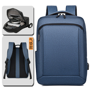 Vente en gros Sac de voyage Sac à dos étanche avec logo personnalisé Sacs à dos simples et bon marché de créateurs tendance pour <span class=keywords><strong>ordinateur</strong></span> <span class=keywords><strong>portable</strong></span> pour hommes avec chargeur USB - Product Image 2