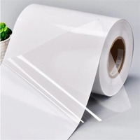Étiquettes adhésives transparentes résistantes à la chaleur, base blanche transparente, imperméables, résistantes à l'huile, pour emballages de cosmétiques et de soins de la peau