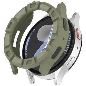 Huanlong เคสป้องกันซิลิโคนสำหรับ Samsung Galaxy Watch 7 40มม. 44มม. อุปกรณ์เสริมสำหรับนาฬิกา - Product Image 3