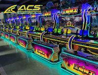 Machine de jeu de tir vidéo pour 3 joueurs ACS Source Factory Entertainment Center, simulateur de jeu d'arcade