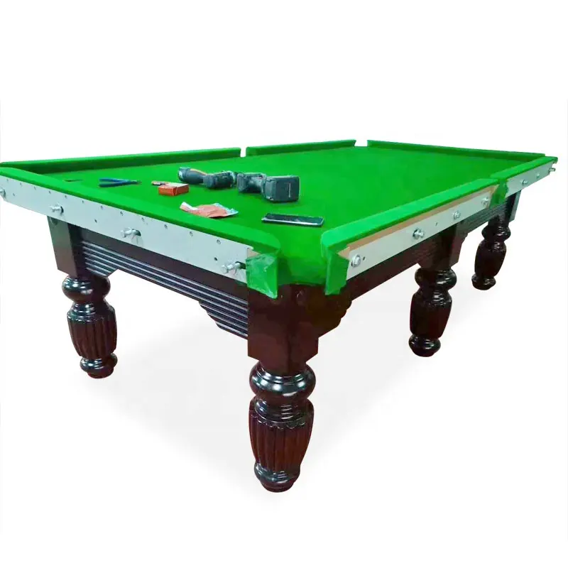 8Ft/9Ft Size Optie Aangepaste Snook Biljart Snooker Pool Tafel Met Stalen Kussen