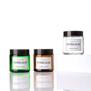 Barattolo in Vetro Cilindrico Vuoto per Candele da 150/250ml con Tappo a Vite, Vendita all'Ingrosso - Product Image 1