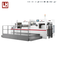 Feuille d'alimentation papier utilisation entièrement Automat presse coupe mach matrice cutter platine déchets enlever décapage coupe rainage pli Machine