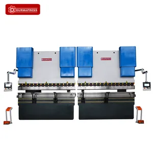 DELEM DA53T 컨트롤러와 탠덤 유압 CNC 프레스 브레이크 200 T / 4000mm CNC 프레스 브레이크 기계