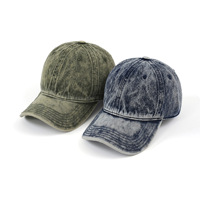 Casquettes de baseball unisexes en coton à 6 panneaux, personnalisées avec logo brodé, style sportif rayé, vintage, délavé et vieilli, douces et confortables