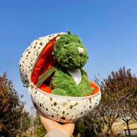 2024 nouveau Design Dragon oeuf en peluche jouet en gros mignon jouet en peluche personnalisé Animal en peluche jouet pour les filles anniversaire