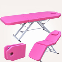 Mesa de Masaje Plegable Cama para Pestañas Camilla para Spa Tatuajes Salón de Belleza Portátil de Estética