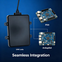 Yteq UHK500 Radar d'altitude UAV 500m pour drone de recherche et de sauvetage, capteur de hauteur à ondes millimétriques, interface PX4 Ardupilot CAN/UART embarquée