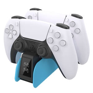 SYYTECH Indicador LED Estación de carga para PS5 <span class=keywords><strong>Playstation</strong></span> <span class=keywords><strong>5</strong></span> <span class=keywords><strong>Gamepad</strong></span> Controller Joysticks Soporte de carga - Product Image 5