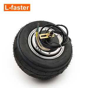 48V 800W <strong>Electric</strong> Scooter <strong>Hub</strong> 10x6.00-6 Thickened Anti-skid Tubeless Tire Accessory BIKE Motor Wheel - Product Image 4