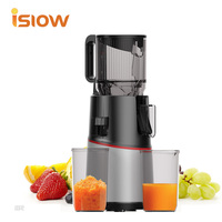 SJ-077 Multifunctionele Elektrische DC Motor Masticating Juicer 200W Huishoudelijk Gebruik Laag Geluidsniveau Fruit Groente Slow Cold Press Juicer