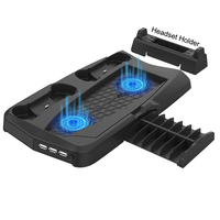 Support de ventilateur de refroidissement à double chargeur pour Playstation 5 PS5 Play Station Autres accessoires de jeux vidéo