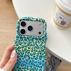 <span class=keywords><strong>Funda</strong></span> de TPU + PC 2 en 1 de leopardo de Color degradado para <span class=keywords><strong>iPhone</strong></span> Air <span class=keywords><strong>13</strong></span> 14 15 16 17 Pro Max Wave Edges Cómoda <span class=keywords><strong>funda</strong></span> dura delgada - Product Image 3