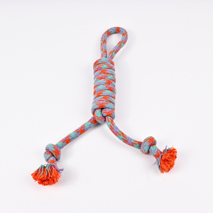 2025 nuovo design intrecciato corda di cotone cane masticare giocattoli per animali da compagnia da addestramento all'aperto giocattoli per cani - Product Image 1