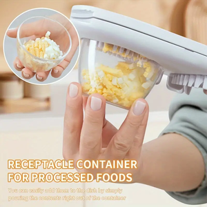 Cortador de Huevos Duros 3 en 1, Cortador de Alimentos, Frutas y Verduras, Manual, para el Hogar - Product Image 3