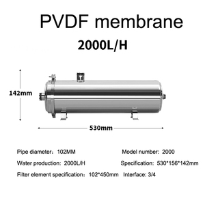 <span class=keywords><strong>Depuratore</strong></span> <span class=keywords><strong>d</strong></span>'<span class=keywords><strong>acqua</strong></span> autopulente leggero per 2000 manuale a 3 stadi in acciaio inossidabile diretto dalla fabbrica - Product Image 2