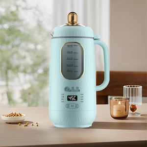 1200 מ "ל בלנדר רב פונקציונלי פלסטיק + זכוכית מכונת חלב סויה אגוז אוטומטי יצרנית חלב שקדים - Product Image 5