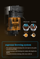 MUESTRA EN STOCK EN MÉXICO BRENU OEM/ODM Máquina expendedora de café en grano con pantalla táctil, totalmente automática, con pago con tarjeta