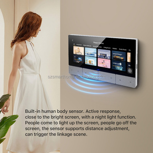 Tuya Zigbee Painel de Controle Inteligente 6.2 Polegadas Tela <span class=keywords><strong>Android</strong></span> 11 Smartlife Touch Screen Amplificador de Música Smart Home Produtos e dispositivos - Product Image 3