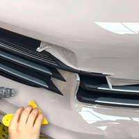 WRAPMASTER 1.52*17 mètres PET brillant premier amour rose vinyle voiture Wrap véhicule emballage Film Auto autocollants