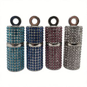 High Speed USB2.0 Metal Lanyard Pendrive 4GB-128GB Custom Laser Engraved Logo Personal Crystal Gift Student <b>Computer</b> <b>Accessories</b> - Product Image 1