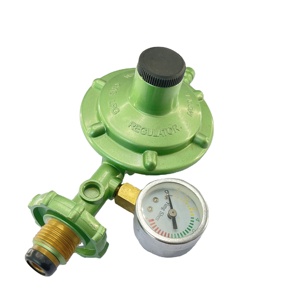 Structure de régulation de pression de gaz en laiton avec manomètre pour Butane/Propane/GPL - Température de fonctionnement de -40°C à 200°C OEM disponible pour la cuisine à domicile - Product Image 4