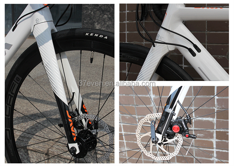 JAVA SILURO 3 18-Speed Carbon Fiber Road Bike for Adults with