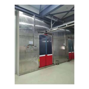 Vente directe d'usine <span class=keywords><strong>de</strong></span> portes <span class=keywords><strong>de</strong></span> sécurité en <span class=keywords><strong>PVC</strong></span> <span class=keywords><strong>de</strong></span> style industriel <span class=keywords><strong>Porte</strong></span> d'entrée pivotante <span class=keywords><strong>double</strong></span> en acier inoxydable flexible - Product Image 4