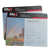 Kalender Bisnis Promosi Iklan Murah Modern Desain Halaman Putar dengan Permukaan PVC Transparan yang Dapat Disesuaikan dan Alas EVA Keras