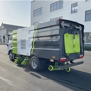 Camión de Limpieza de Carreteras de Alta Presión Dongfeng 4x2, Camión Barredor de Carreteras en Venta - Product Image 6