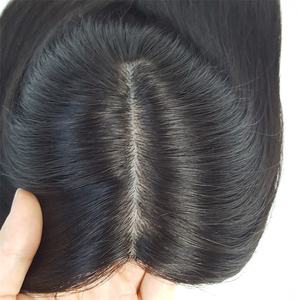 กิ๊บติดผมมนุษย์แท้แบบ100% ทำจากไหมแท้ทั้งเส้นผมฐานแบบฉีดสำหรับผมบางและแผ่นปิดศีรษะล้าน - Product Image 3