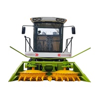 Fabrication Machine de récolte de fourrage de maïs à un prix inférieur Moissonneuse-batteuse d'ensilage de maïs automotrice Offre Spéciale
