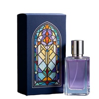 Emballage de parfum personnalisé en gros, boîte magnétique carrée en papier kraft écologique pour cosmétiques, design avec estampage à chaud doré 2 mm