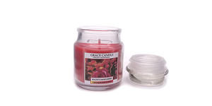 Vente en gros prix d'usine D08T pilier de cire de soja de style <span class=keywords><strong>Yankee</strong></span> pot de verre bougies parfumées colorées pour les bars de Pâques de vacances maison - Product Image 5