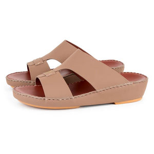 SHIKOL personnalisé sandales d'été en <span class=keywords><strong>cuir</strong></span> naturel usine semelle intérieure en liège de haute qualité bout rond confortable italien arabe pantoufles de <span class=keywords><strong>luxe</strong></span> - Product Image 1