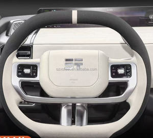 غطاء عجلة قيادة خاص لسيارة شيري جيتور G700، مصنوع من الجلد الصناعي لتحسين التماسك - Product Image 1