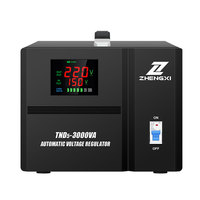 Stabilisateurs de tension monophasés 220V à sortie stable pour usine / Protection de l'alimentation CA 1KVA 2KVA 3KVA