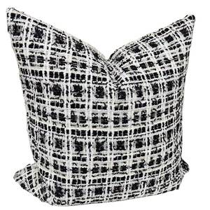 Wholesale the Super Soft Velvet <strong>Sky</strong> Black Cushion Sofa Cover <strong>Throw</strong> Ripple Printing <strong>Pillows</strong> for Home for Hotel and Can Be Custom - Product Image 1